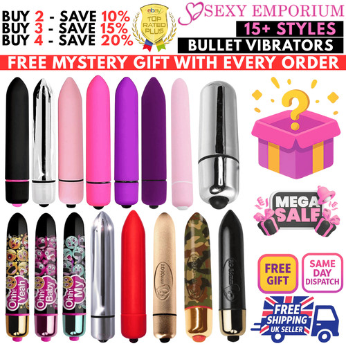 Bullet vibrator sex toy - bullet, women