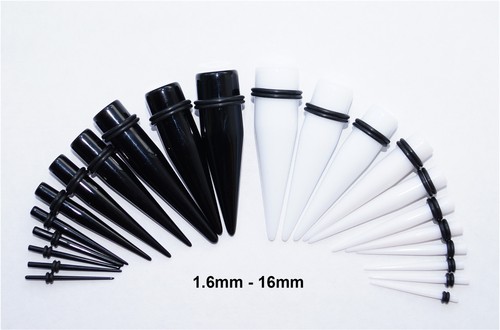 Acrylic ear taper - acrylic,
