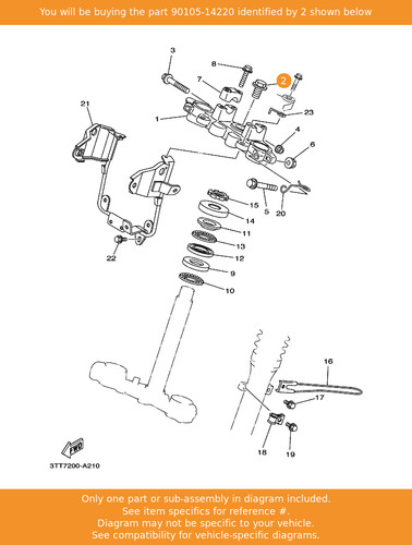 Yamaha bolt flange - bolt,,
