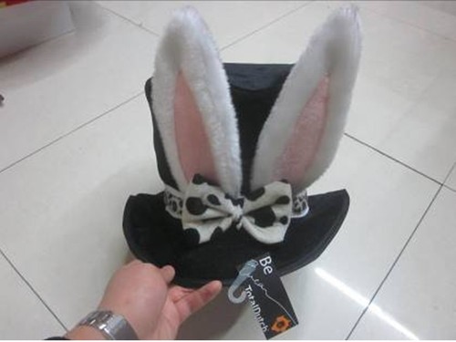 Wonderland easter rabbit - easter, hat