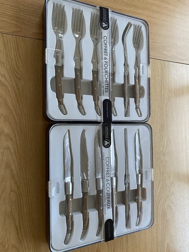 Laguiole knife and - and, fork