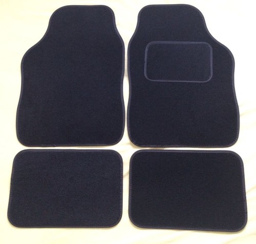 Universal car floor mats - universal, black