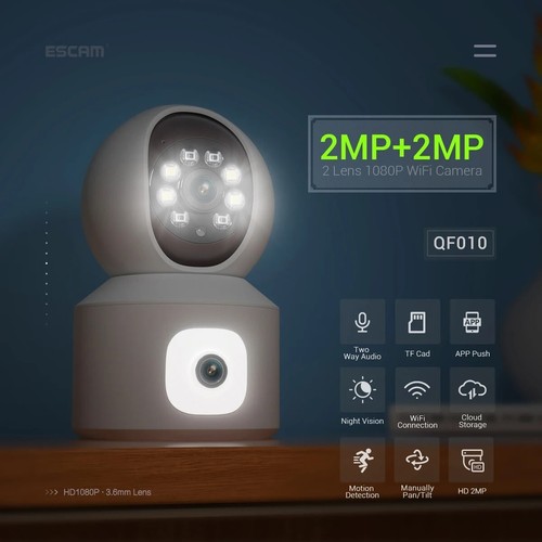 Dual lens smart wifi camera - wifi,