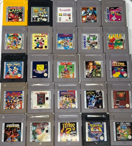 Nintendo gameboy games - gameboy,