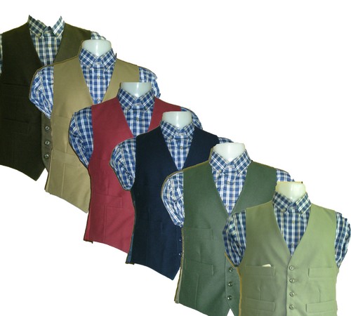 Men moleskin waistcoat - men’s,