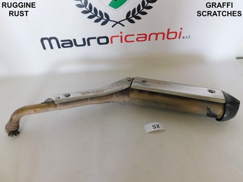 Left exhaust muffler terminal - left,