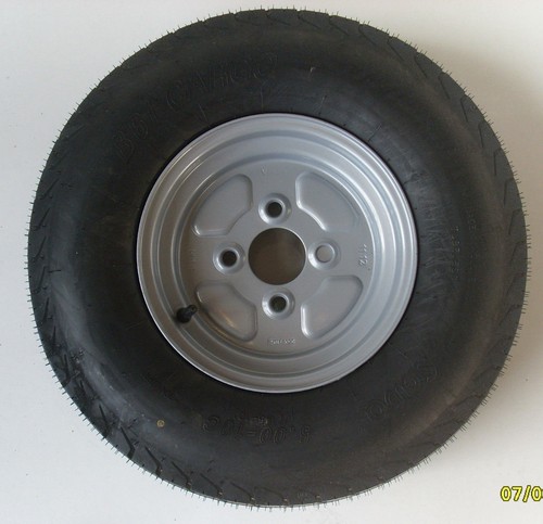 Trailer tyre and wheel 500 - tyre,