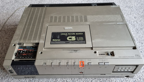 Sony c5ub vintage betamax - sony,
