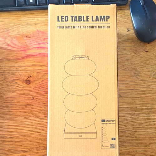 Led tulip table lamp - tulip, usb