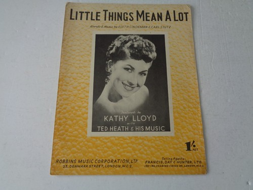 Sheet music little things - sheet,