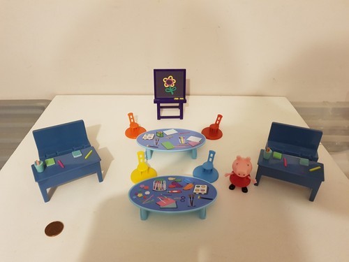 Peppa pig classroom - pig, school