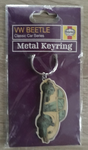 Volkswagen beetle metal key - volkswagen,