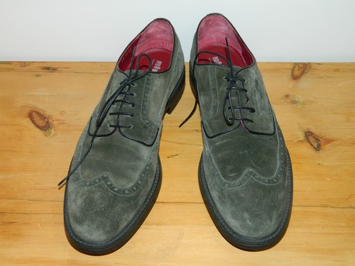 Stemar green grey suede - green,