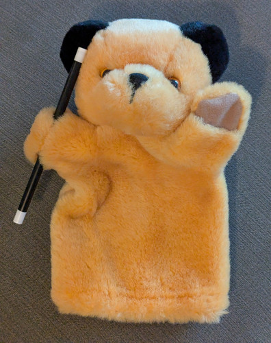 Sooty hand puppet vintage - hand,