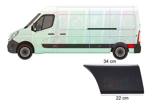 Rear left protective - protective, side