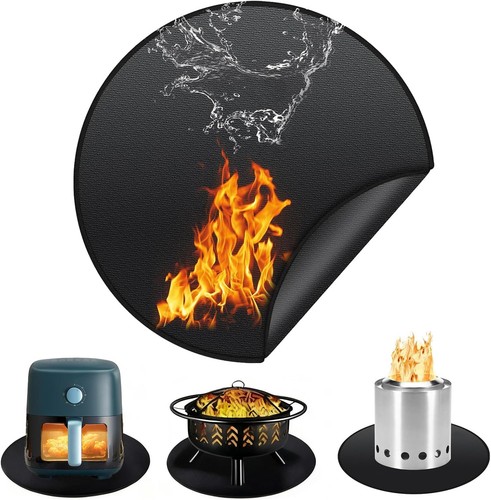 Fire pit mat - fire, mat,20in