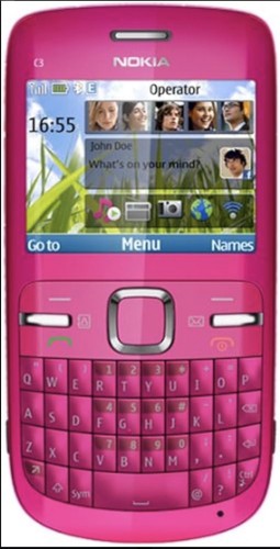 Nokia qwerty mobile - c3-00,