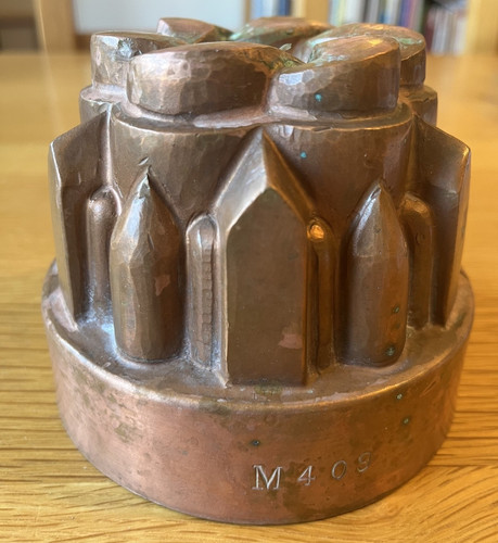 Victorian copper jelly mould - copper,