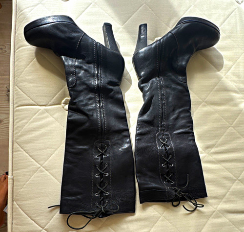 Henry beguelin black leather - beguelin,