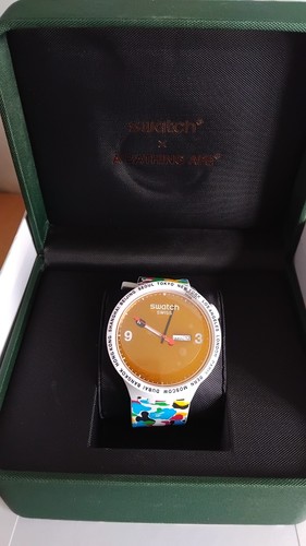 Swatch bape tokyo white - x,