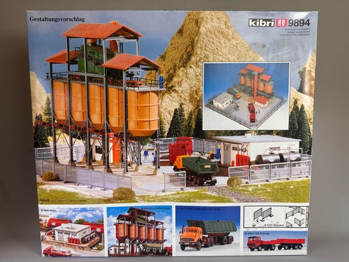 Kibri 9894 silo set - kibri,