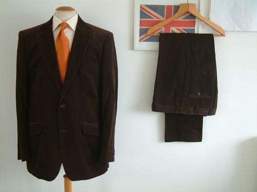 Corduroy suit blazer x - suit, blazer..44"