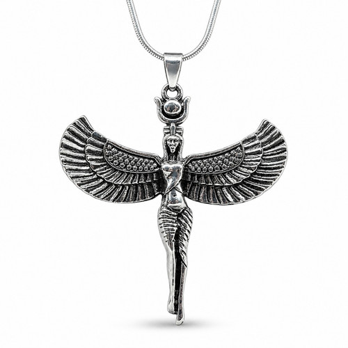 Isis goddess pendant necklace - goddess,