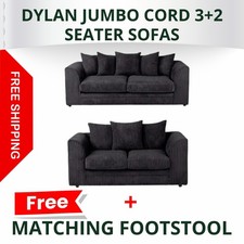 Dylan Jumbo Cord 3 + 2 Seater