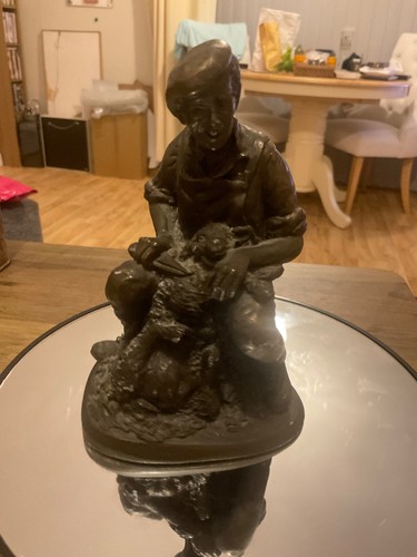 Heredities cast bronze - heredities, resin