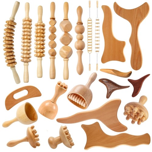 Wood therapy massage tools - wood,