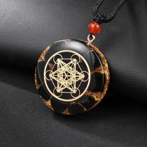 Orgonite pendant necklace emf - pendant,