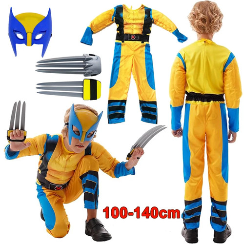 Wolverine costume kids - wolverine,
