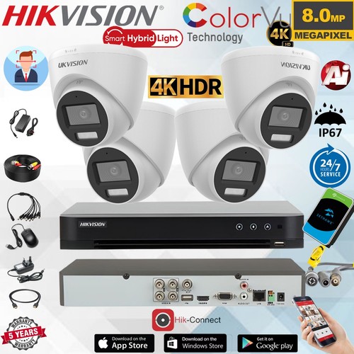 Hikvision 8mp cctv system - hikvision,