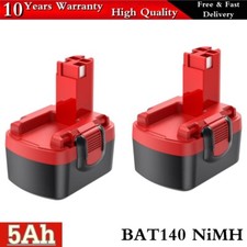 2Pack 14.4V 5.0Ah Battery for