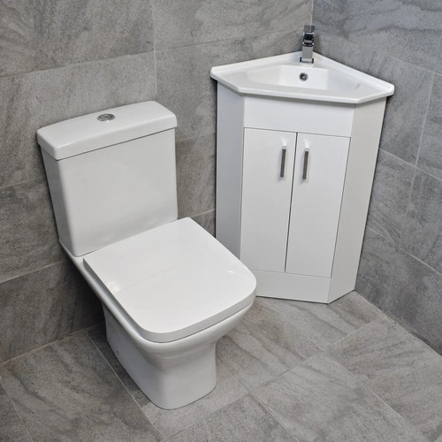 Corner vanity unit - corner,