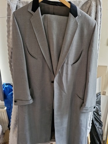 Teddyboy suit grey piece - grey, 2