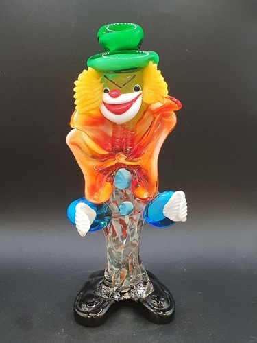 Vintage murano art - vintage, clown
