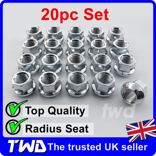 20x alloy wheel - alloy, nuts