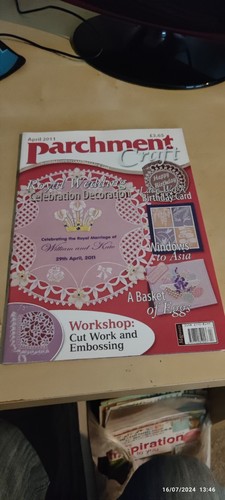 Parchment craft magazine april - magazine,