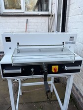 Ideal 4315 Guillotine, Laser