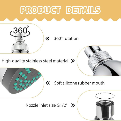 High pressure shower - pressure, 3