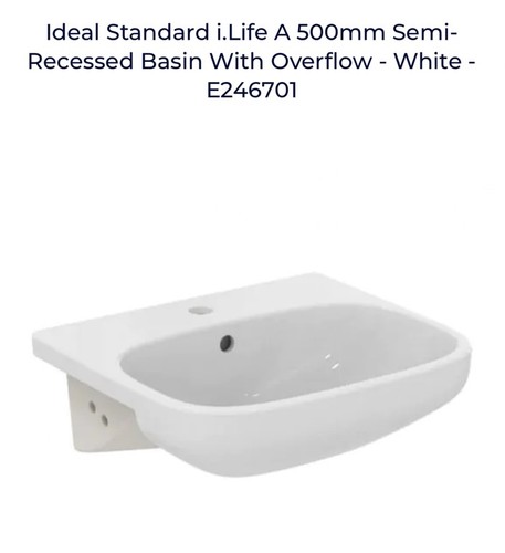 Ideal standard life 500mm - ideal, a