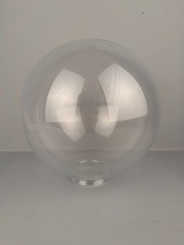 Clear glass globe - clear, shade