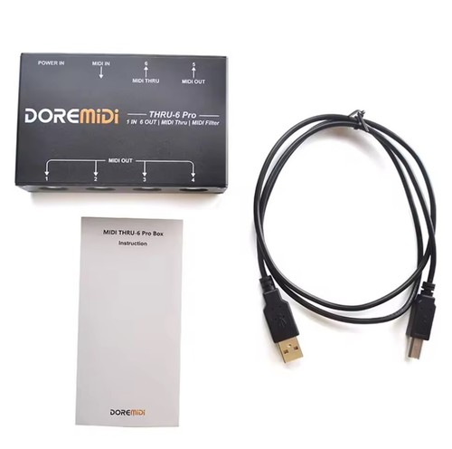 Doremidi thru pro midi - midi, box