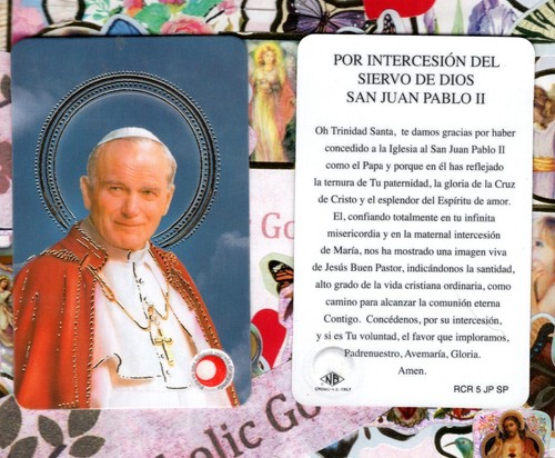 Por intercesion del - por, siervo