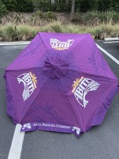Abita Brewing CO Beer Fleur de Lis Purple Patio Deck Umbrella 7-9 ft Bar NEW