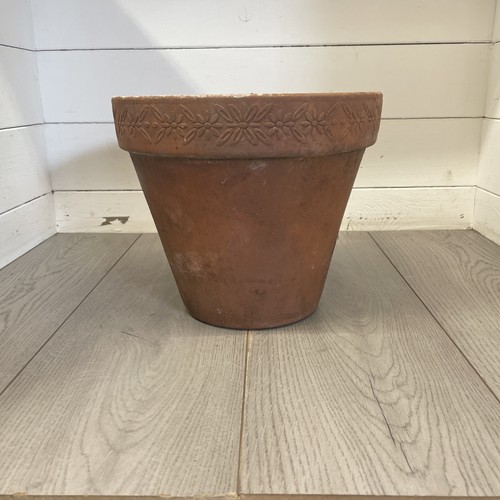 Large vintage terracotta pot - x-large,