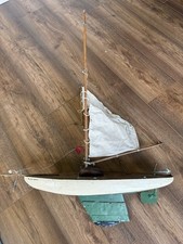 Vintage Pond Yacht Toy Sailing