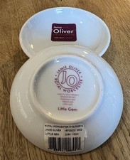 Little Gem Dish Jamie Oliver White On White By Royal Worcester
