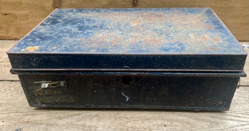 Vintage black metal - vintage, cash/deed